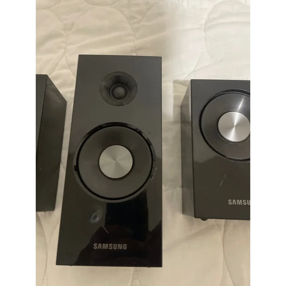 Samsung Front Speaker System Set PS-FC550 PS-FC6600 Black 3 Ohm 3-Piece Set